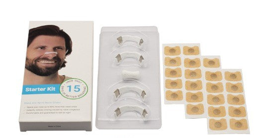 Set Dilatator Nazal Intake Breathing pentru 15 Zile - Starter Kit pentru Respirație Ușoară și Reducerea Sforăitului