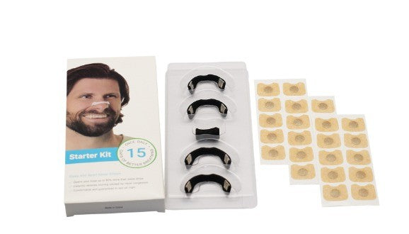 Set Dilatator Nazal Intake Breathing pentru 15 Zile - Starter Kit pentru Respirație Ușoară și Reducerea Sforăitului