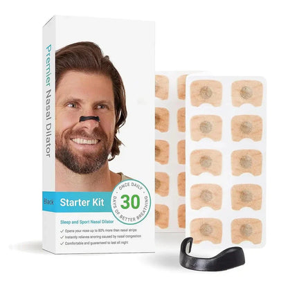 Set Dilatator Nazal Intake Breathing pentru 15 Zile - Starter Kit pentru Respirație Ușoară și Reducerea Sforăitului